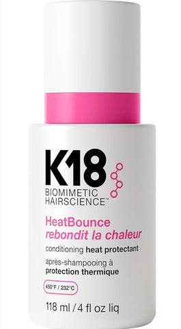 K18 HeatBounce Conditioning Heat Protectant Spray 118ml, 4fl Oz liq