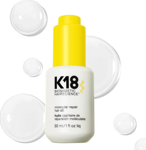 K18 Molecular Repair Hair Oil 30 ml, 1 fl oz liq