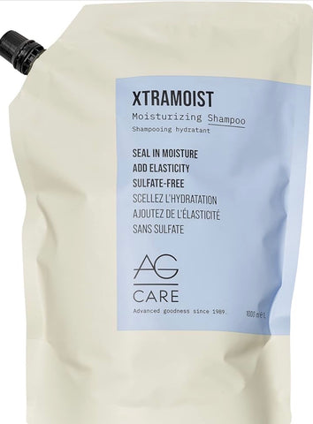 AG Care Xtramoist Hydrating Shampoo with Hyaluronic Acid 1000ml, 1L