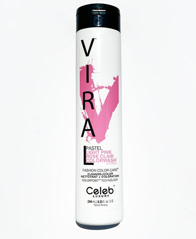 Celeb Luxury Viral Color Wash Pastel Light Pink 244ML 8.25 FL OZ